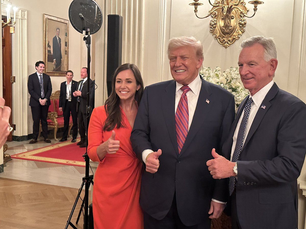 Coach Tommy Tuberville (@sentuberville) on Twitter photo Great to celebrate passage of the ONE BIG BEAUTIFUL BILL with <a href="/POTUS/">President Donald J. Trump</a> and <a href="/SenKatieBritt/">Senator Katie Boyd Britt</a>. 🇺🇸 Great to celebrate passage of the ONE BIG BEAUTIFUL BILL with <a href="/POTUS/">President Donald J. Trump</a> and <a href="/SenKatieBritt/">Senator Katie Boyd Britt</a>. 🇺🇸