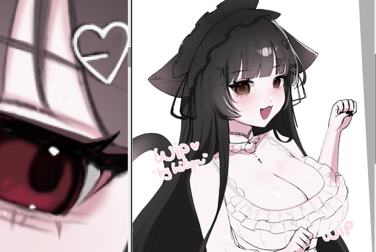 i_lily_u's tweet image. dropping more kitty wip to your timeline ⸜(。˃ ᵕ ˂ )⸝♡