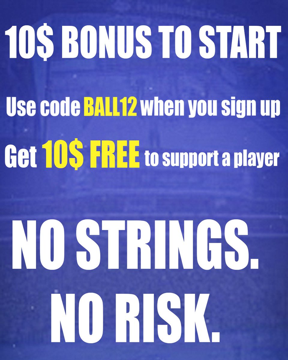 pirateprotein's tweet image. fanstake.com/teams/34/s/set…
Fanstake is giving a free 10$ for you to stake the team. Please click the link and claim your free 10$ to put on the team.