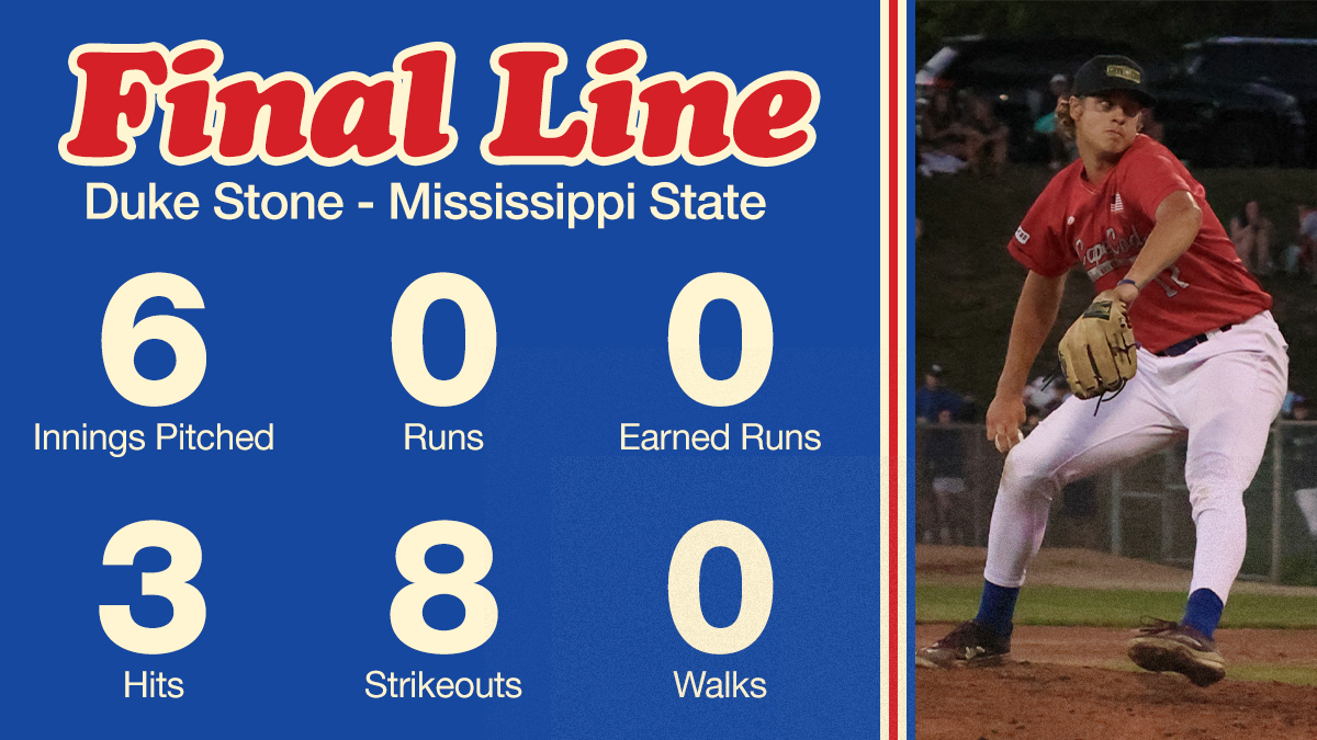 All gas, no brakes from Duke Stone (<a href="/HailStateBB/">Mississippi State Baseball</a>)😤