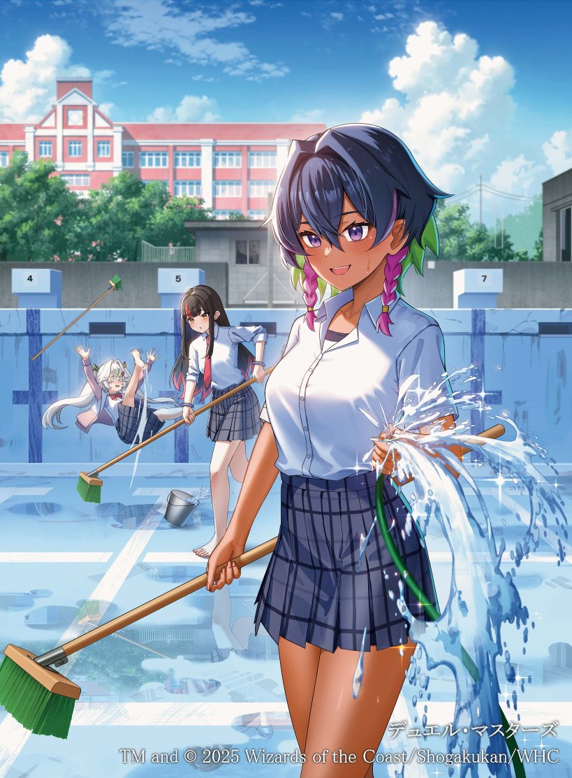 本日発売！デュエル・マスターズTCG 『愛感謝祭 ヒロインBEST』にて「斬隠蒼頭龍バイケン」のしのぶちゃんを描かせていただきました！（マローーーーン！！！；；）
BOX購入特典として全5種からランダムで1枚封入されているようです！よろしくお願いいたします！！
#デュエマ #デュエル・マスターズ