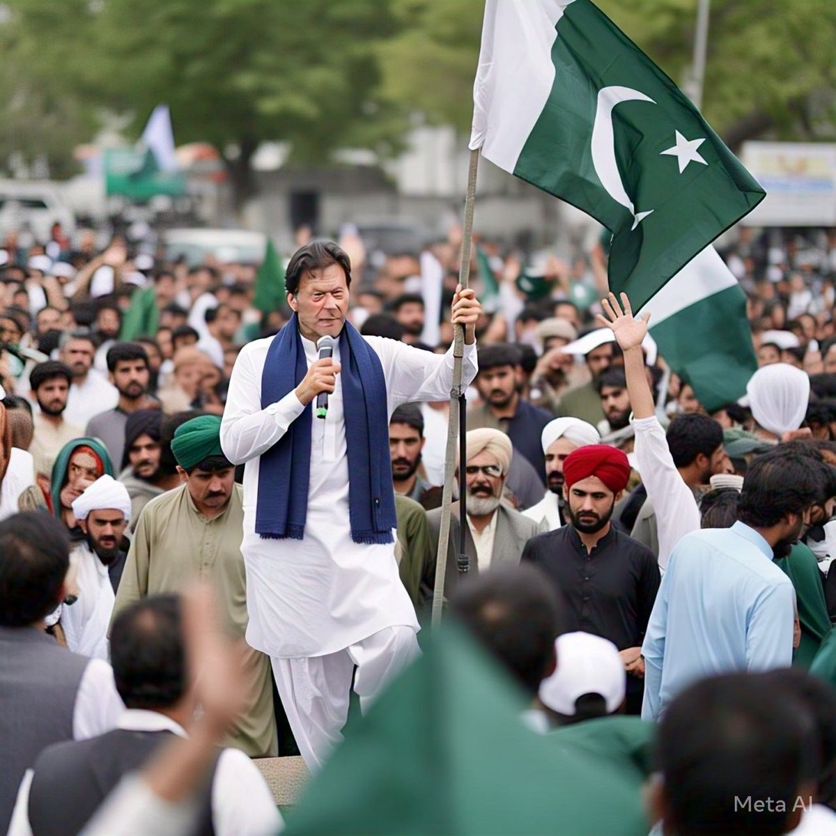 السلامُ علیکم 🇵🇰 
صبح بخیر ❤️ 

ہمیں وہ عہدِ وفا کا نصاب بیچتا ہے
یہ کون کوفیوں کو انقلاب بیچتا ہے
عجیب شخص ہے مردہ دلوں کی بستی میں
صدائیں دیتا ہے اور زندہ خواب بیچتا ہے. 

#خان_کی_پُکار_پر_انقلاب