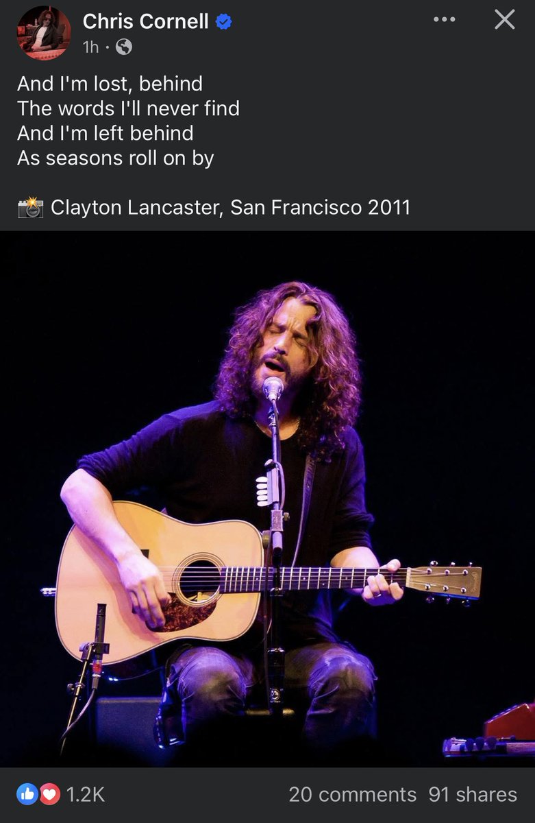 LancasterPhotog's tweet image. Scrolling social media, and thought “That looks an awful lot like one of my photos… “ #chriscornell #Soundgarden #audioslave #templeofthedog #musicphotographer #musicphotography #rocknroll #claylancaster