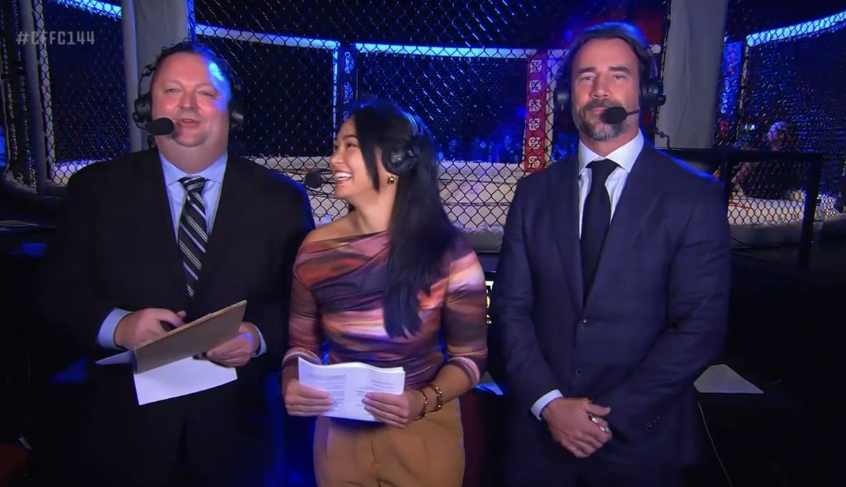 JHagholm1's tweet image. CM Punk back on commentary for @CFFCMMA tonight 
#CFFC144 #MMA #MMATwitter