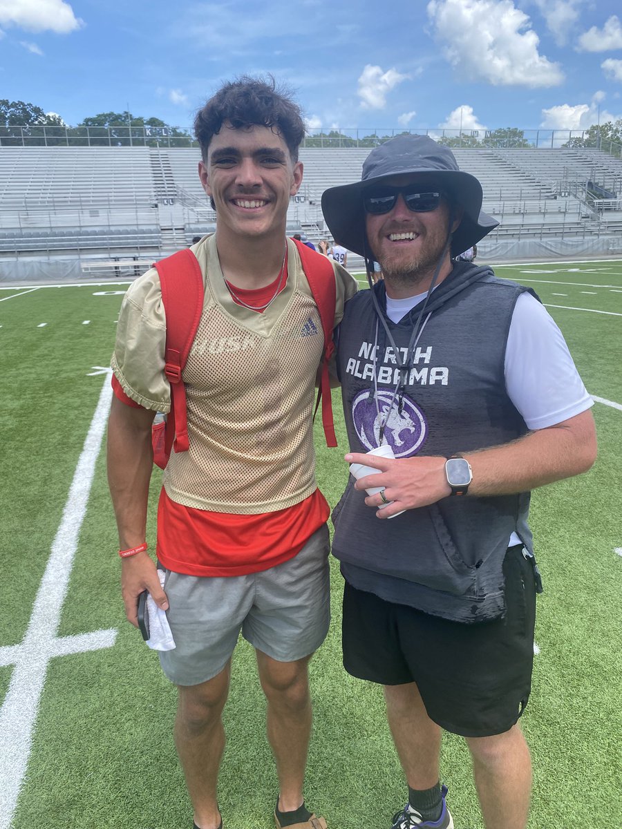 ZachQB15's tweet image. Great camp @UNAFootball thanks to coaches like @CraigSchurig @CoachCruce @CoachJohnson52