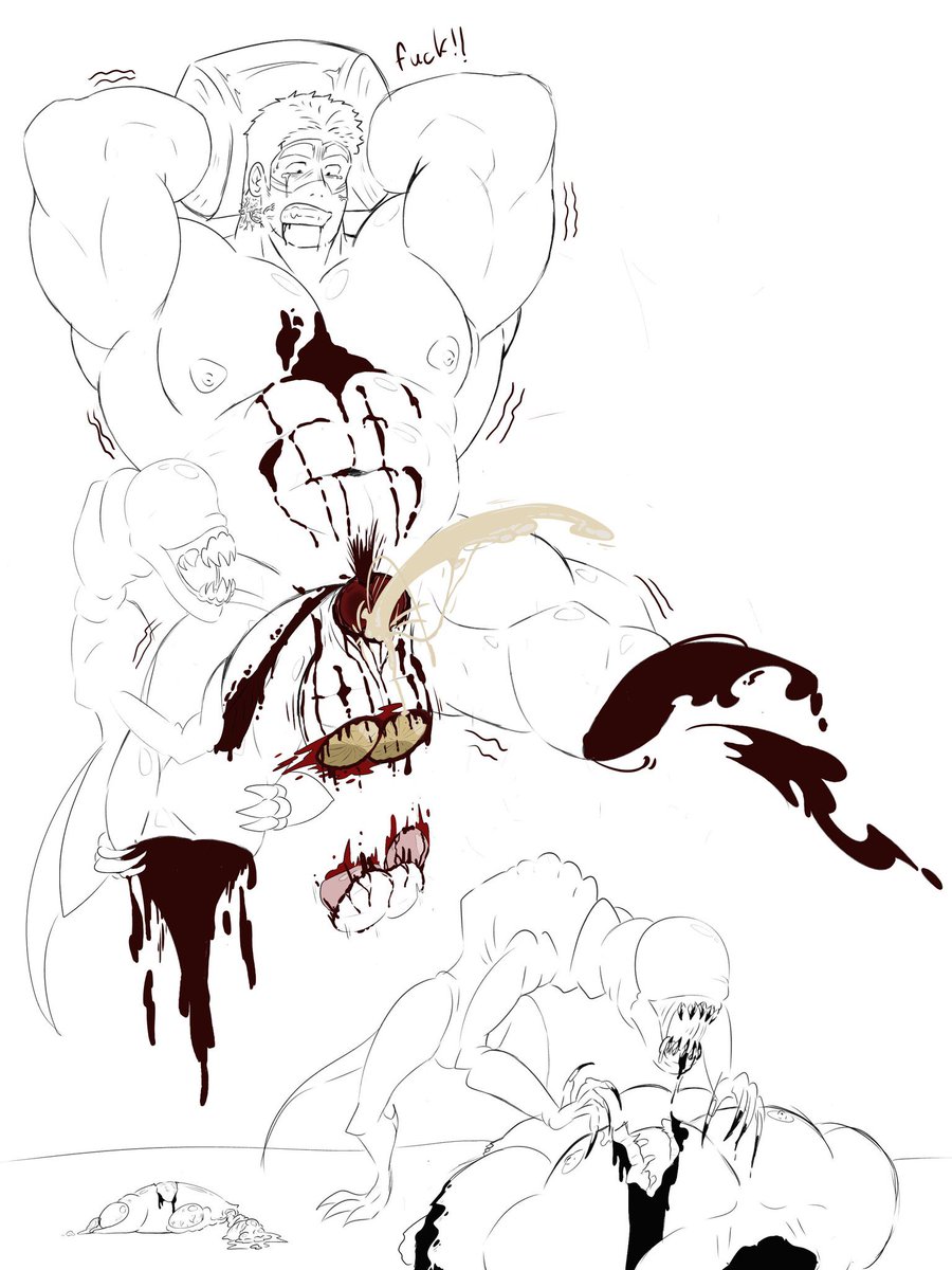 Heroes have the nutrients that extraterrestrial life wants😋
#r18g #gore