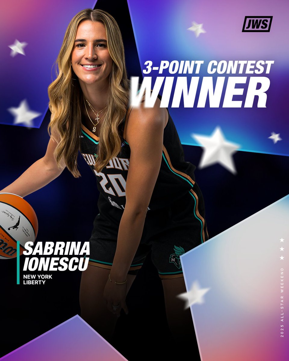 SABRINA WINS IT FOR THE SECOND TIME IN HER CAREER