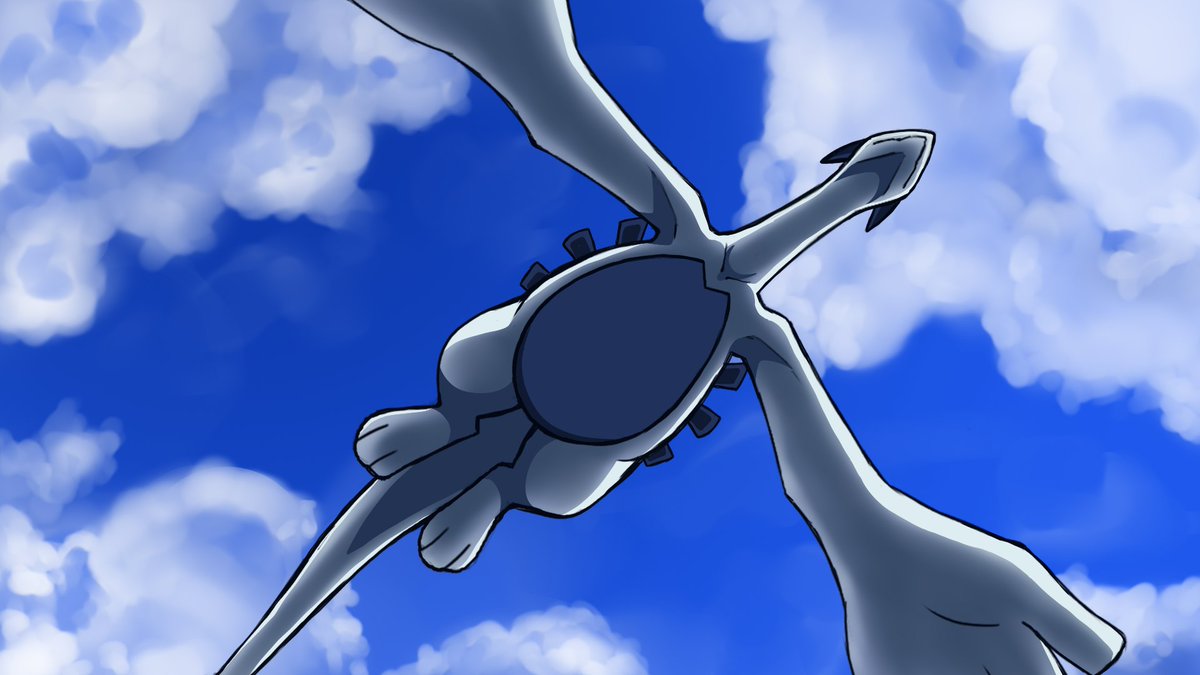 not_STAR_4_work's tweet image. Saw that it's #LugiaDay! Have this old sketch that I still love