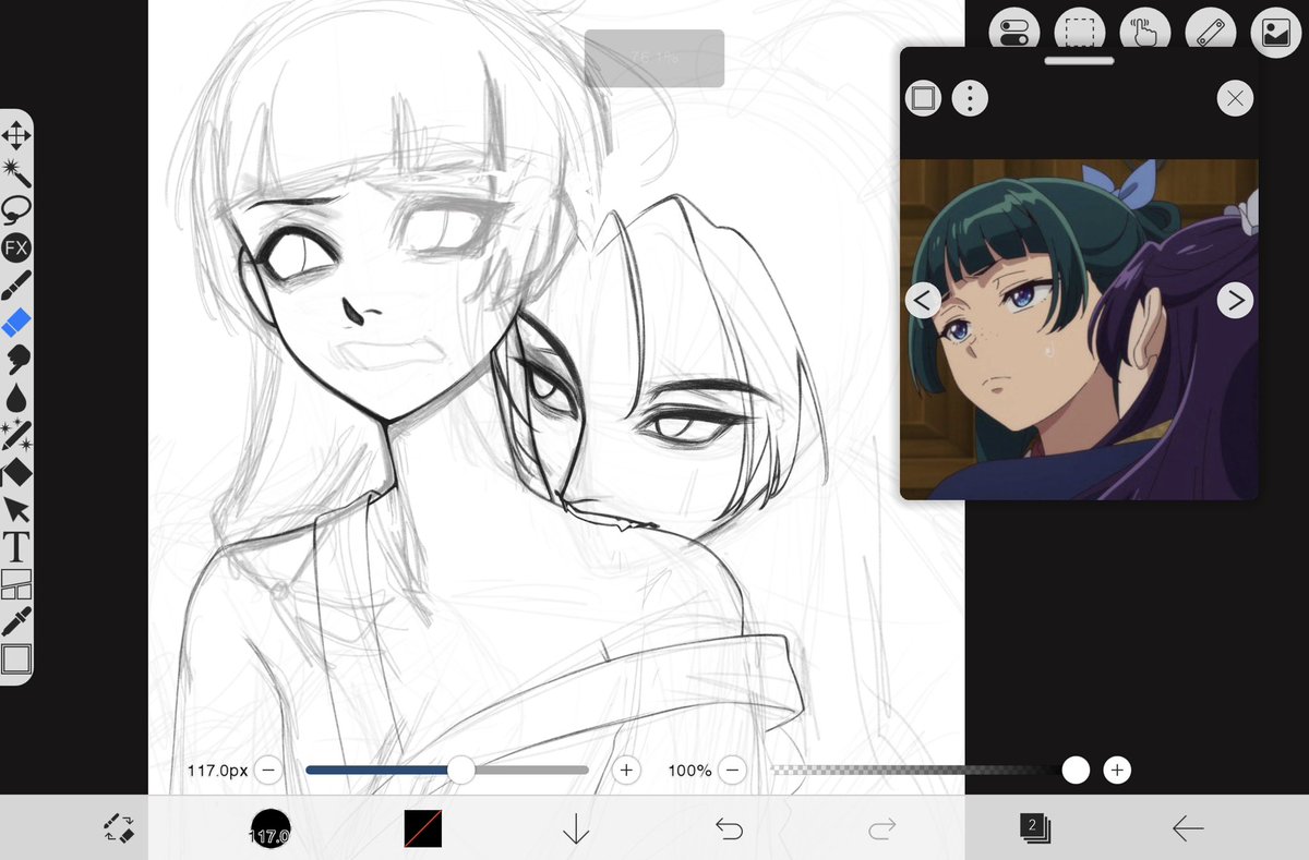 soda200413's tweet image. JINMAO WIP~
#ApothecaryDiaries #maomaoxjinshi