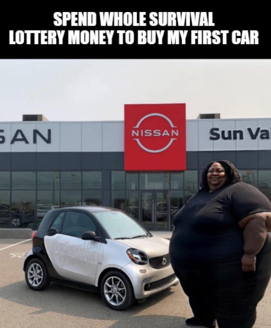 I believe all of us can agree, We know what she spent almost all her lottery money on 😎

Keep winning  💪