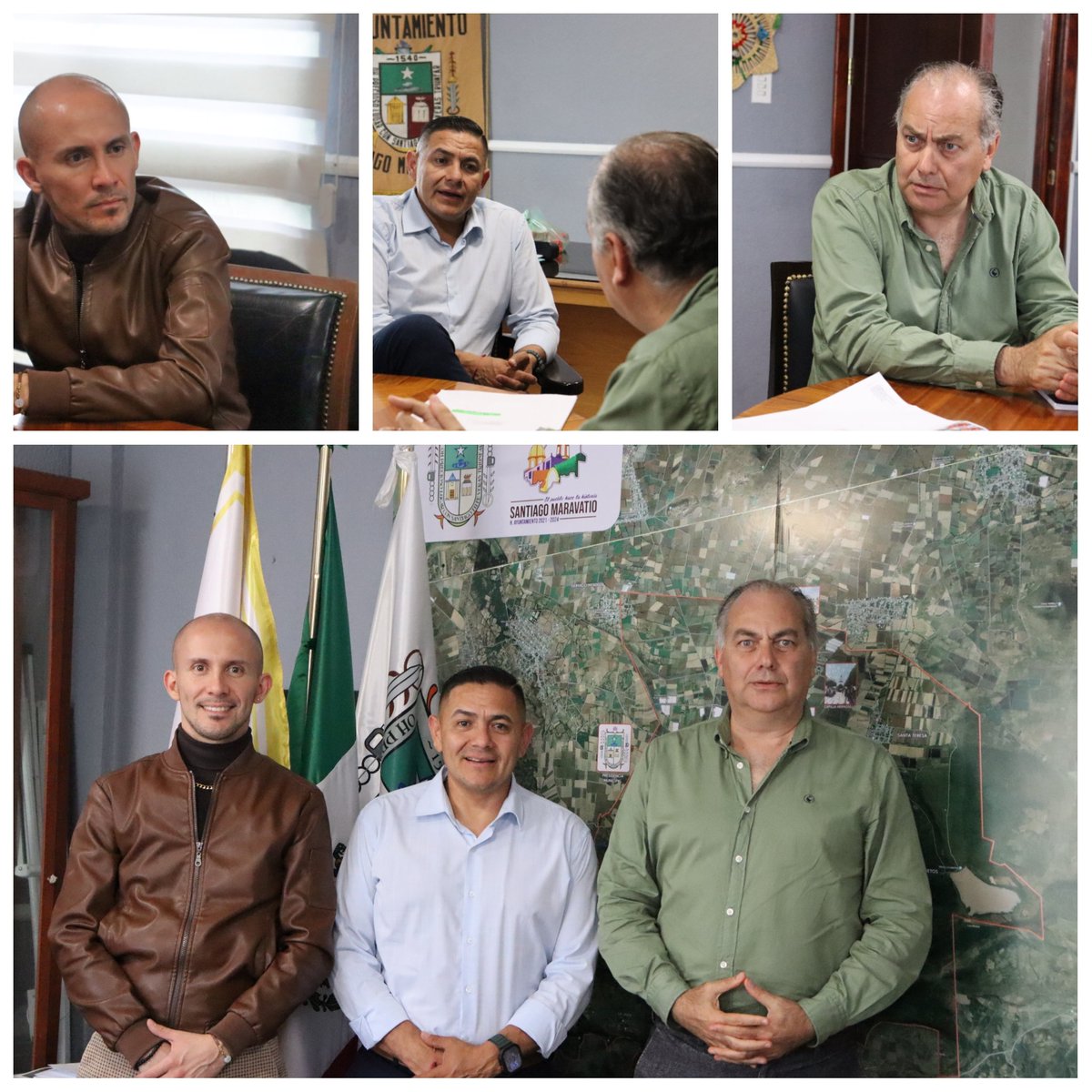 ceaivgente's tweet photo. Nunca olvidemos por quiénes estamos aquí
El presidente de la #CEAIV, @JaimeRochindelR, se reunió con el subsecretario de Diversidad Sexual y de Género, @garciaricardomx, y el alcalde de #SantiagoMaravatío para impulsar acciones en favor de víctimas LGBTI+.🏳️‍🌈🏳️‍⚧️

#GobiernoDeLaGente https://t.co/hMQw6sGhST