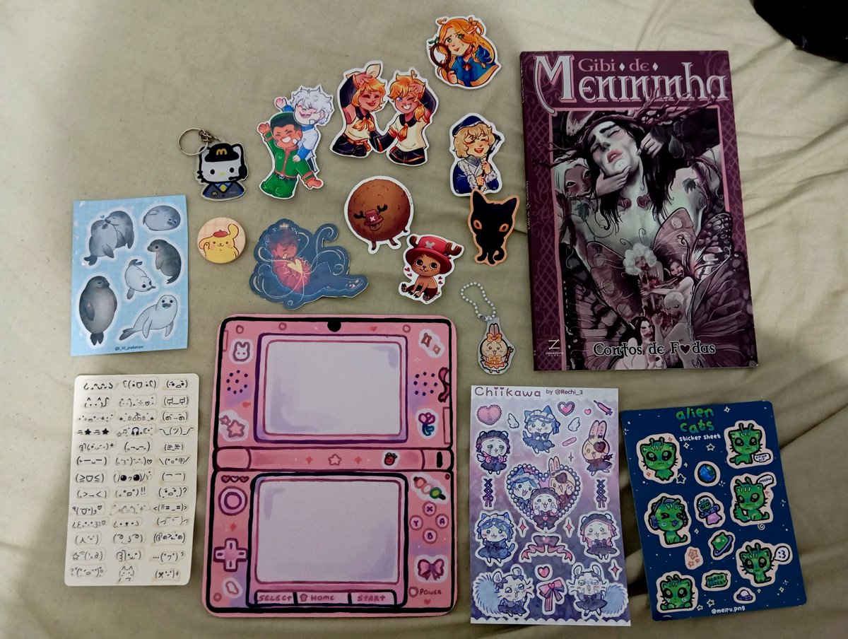 aspargoscoelha's tweet image. compras do dia 1 de sana :3