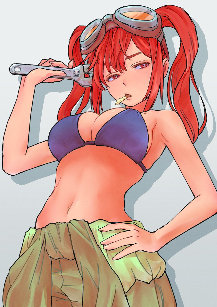 sukerock2022's tweet image. picopico256さんのおっぱい整備士ちゃん！