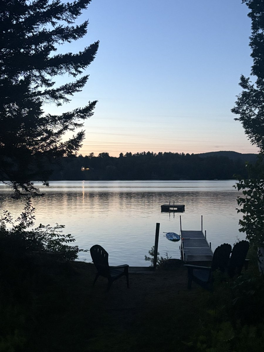 Goodnight from peaceful waters
