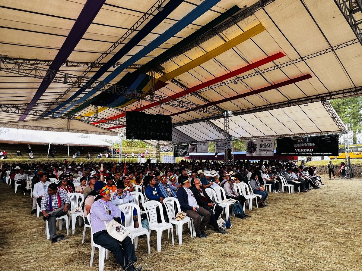 LancerosDigital's tweet image. 🔴 Instalada la Mesa Directiva Ad Hoc del VIII Congreso de la CONAIE
En el marco del VIII Congreso de la CONAIE, se eligió la Mesa Directiva, encargada de conducir y garantizar el desarrollo del evento. @Seve_Sharupi preside el congreso