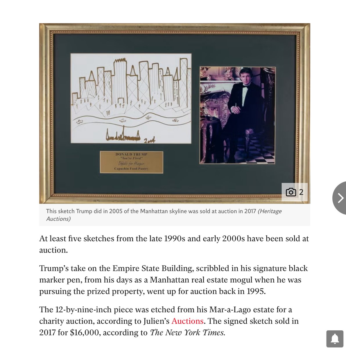 Kirstypops2's tweet image. According to Trump, “I never wrote a picture in my life,” he said in a rebuttal to the newspaper, vehemently denying having anything to do with the card.
In a Truth Social tirade late Thursday, the president declared, “I don’t draw pictures.”
the independent newspaper 👇