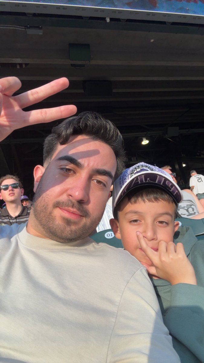 I gotta start pulling up to Rockies games more often they score when I’m here