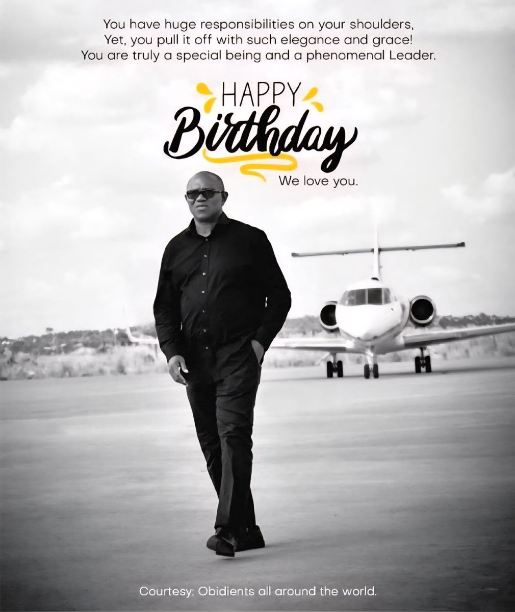 Flamejacob1's tweet image. A better Nigeria is coming 
#PeterObiIsComing 
#peterobiAt64
Happy birthday to my hope for a better future