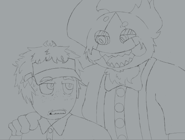 MarxBarks's tweet image. here they are, im not sure i will finish them anytime soon, but i hope you guys enjoy a little gregoriah interaction