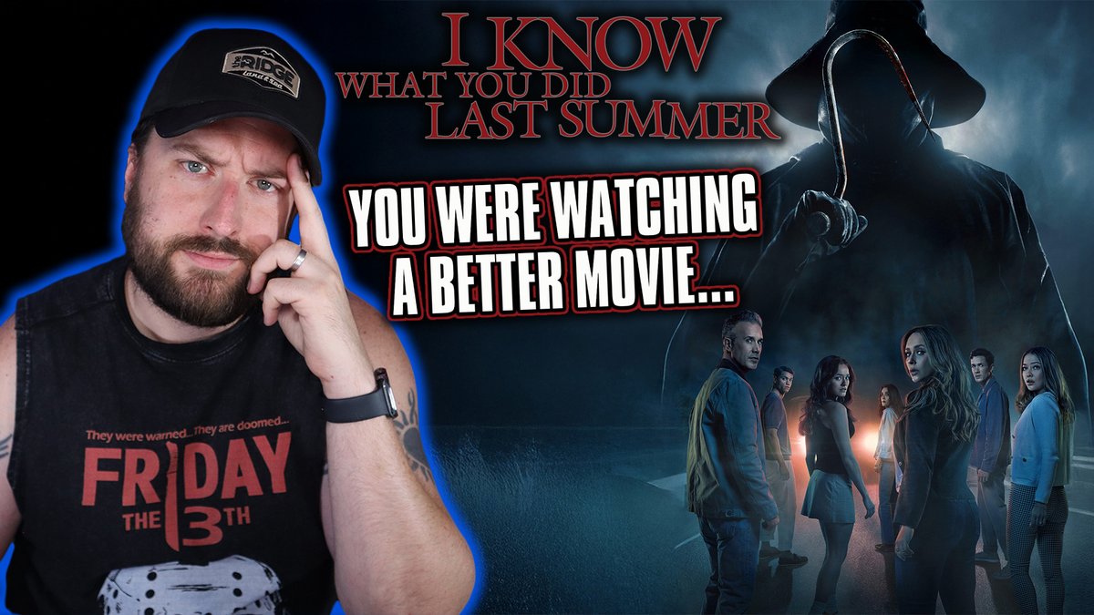 CodyLeachYT's tweet image. #IKnowWhatYouDidLastSummer is the latest horror franchise to get a legacy sequel. While there were nice nostalgic moments of revisiting the original, this was a badly written movie that seems to punish you for being a fan as much as it rewards you.
youtube.com/watch?v=rGjlY7…