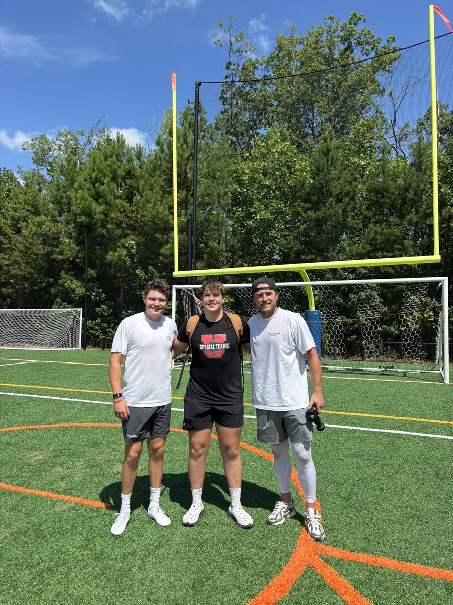 Maddox Creason 4.5🌟 (@mcreasonsnaps) on Twitter photo I’ve been going to <a href="/Panthers/">Carolina Panthers</a> games since I could walk, and to training camps since I could talk. It was awesome getting to help these Panthers prepare to head to camp. Film tomorrow!
<a href="/SpecialTeamsU/">Special Teams U™</a> <a href="/AscensionSport1/">AscensionSport1</a> <a href="/MashElite/">Travis Mash</a> <a href="/DanOrnerKicking/">DanOrnerKicking</a> <a href="/ShaneBurnham52/">Coach Shane Burnham</a> <a href="/CoachHinson72/">Brian Hinson</a> I’ve been going to <a href="/Panthers/">Carolina Panthers</a> games since I could walk, and to training camps since I could talk. It was awesome getting to help these Panthers prepare to head to camp. Film tomorrow!
<a href="/SpecialTeamsU/">Special Teams U™</a> <a href="/AscensionSport1/">AscensionSport1</a> <a href="/MashElite/">Travis Mash</a> <a href="/DanOrnerKicking/">DanOrnerKicking</a> <a href="/ShaneBurnham52/">Coach Shane Burnham</a> <a href="/CoachHinson72/">Brian Hinson</a>