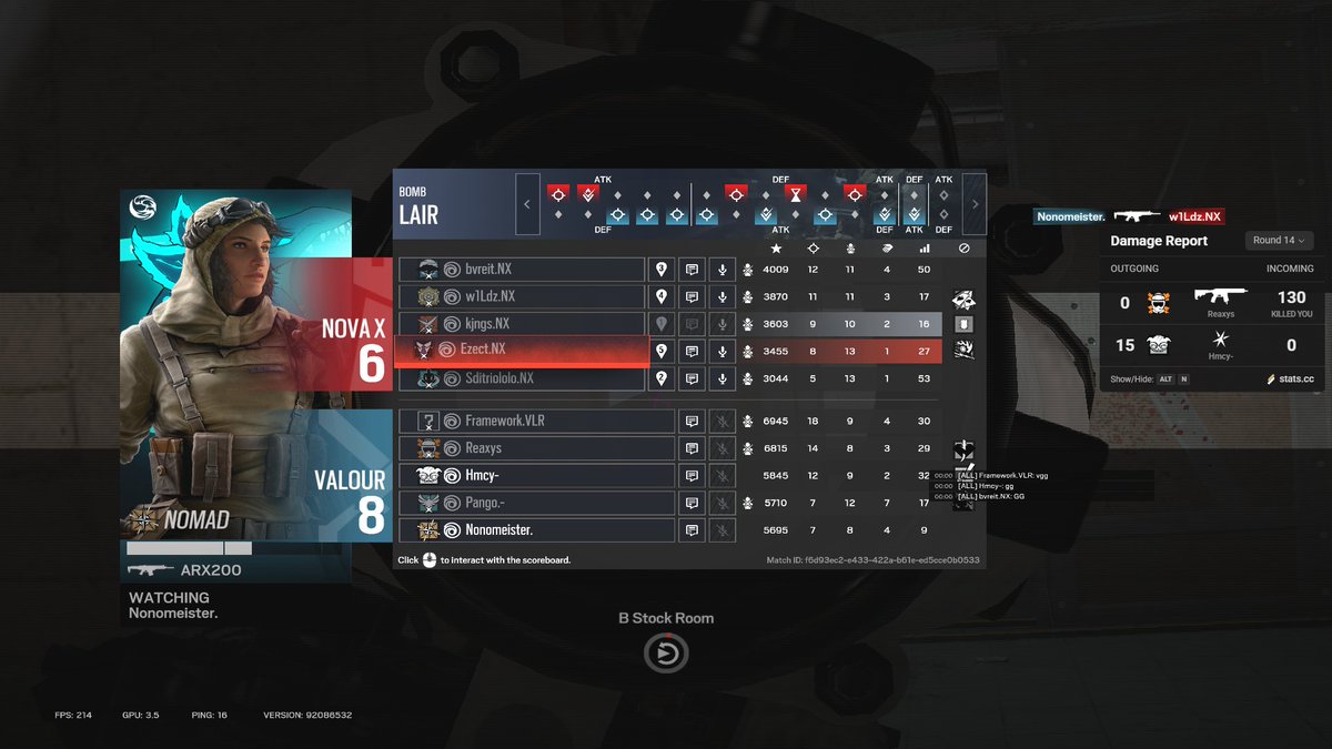 Great Job in ECL
<a href="/nova_x_esports/">NOVA X ESPORTS</a>
top 16th in the first tournament, so proud of this guys the journey has just begun!

<a href="/Ezect_ER/">Ezect_ ER</a>
<a href="/mekkintosch/">Mekk</a>
<a href="/wilxdz/">wilxdz.</a>
<a href="/Am1r99966/">Am1r</a>
<a href="/kjngss/">king.</a>
<a href="/sditrio/">Sditrio</a>