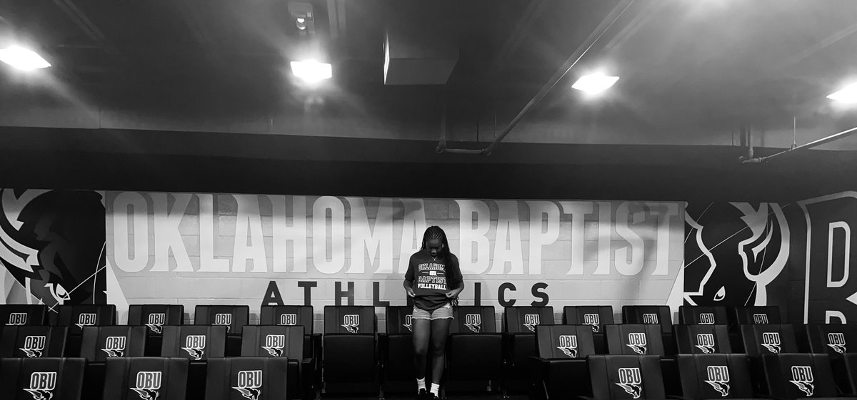 cdavisvball2026's tweet photo. Thrilled to announce my commitment to Oklahoma Baptist University! Thank you Coach Howle for this amazing opportunity. Very grateful for Coach J and all the coaches I have had on this journey. Blessed to join the Bison family! #OBUCommit #GoBison #Blessed #Volleyball #NeverGiveUp https://t.co/pVpVXTSni9