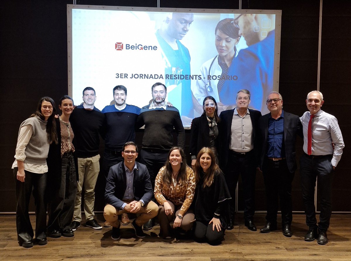 FernandoWarley5's tweet image. Hemos llevado a cabo las "3ras Jornadas de Residentes y Hematólogos Jóvenes" en Rosario.
Un enorme orgullo seguir realizando estas Jornadas de educación médica tan enriquecedoras. ¡Muchas gracias Dr. Julio Pose Cabarcos y Dr. José Luis Fedele por su participación!
#beigene