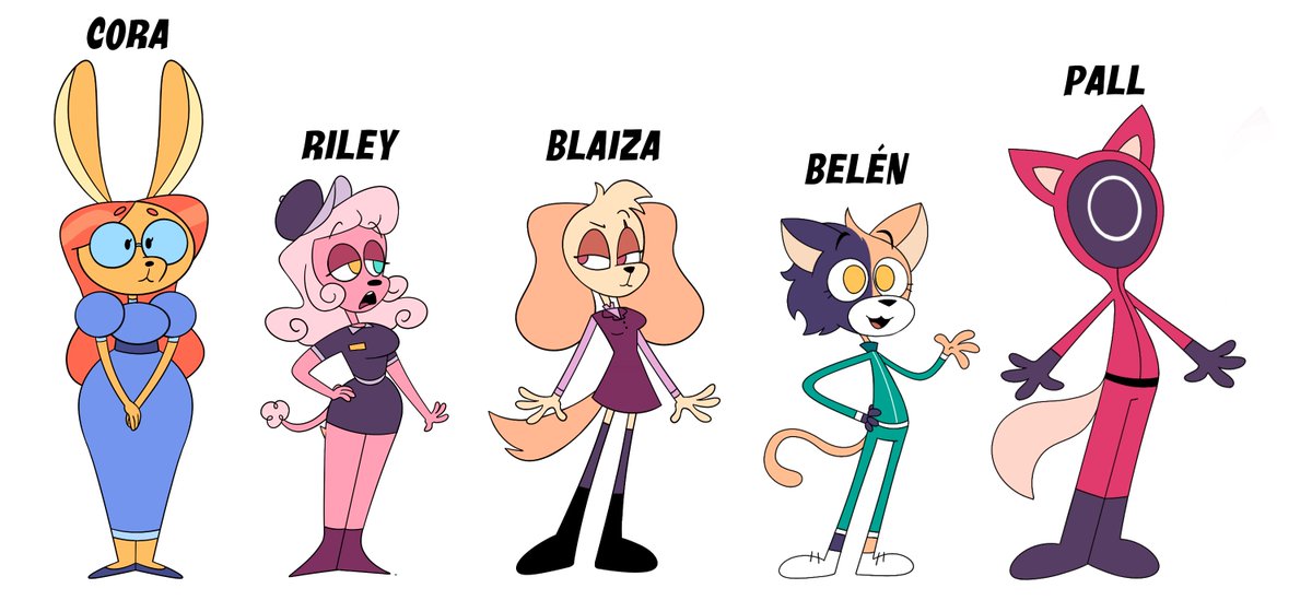 ✨¡Aquí  un vistazo a algunos de los modelos que usamos en las animaciones del canal! Estamos súper emocionados de compartir pronto muchas más aventuras. ¡Esto apenas comienza! ✨