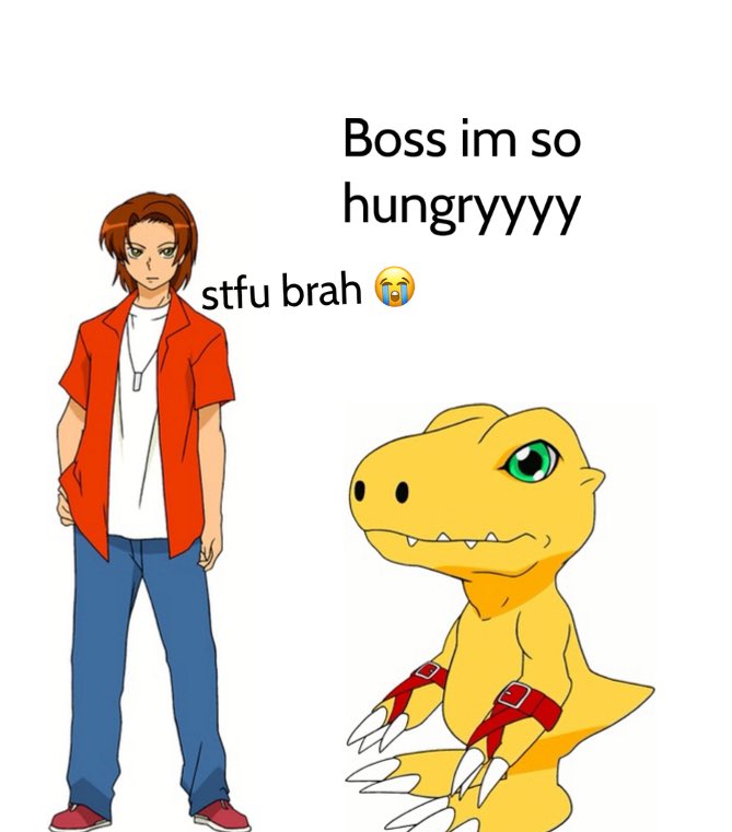 OwlLunch's tweet image. made this since i started data squad #digimon #digimondatasquad