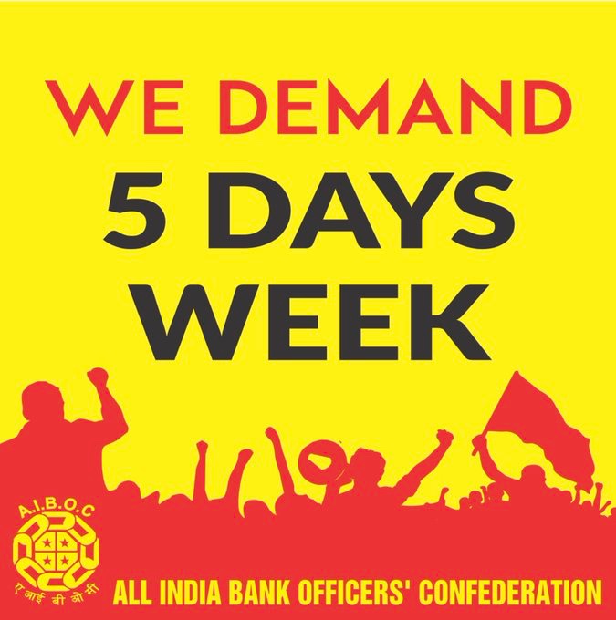 Abhijit Mandal (@abhijit94228090) on Twitter photo <a href="/sanjaybpi/">Sanjay Das</a> <a href="/FinMinIndia/">Ministry of Finance</a> <a href="/PMOIndia/">PMO India</a> #BankersVoice
#BankersDignity
#5DaysBanking
#BankNationalisation <a href="/sanjaybpi/">Sanjay Das</a> <a href="/FinMinIndia/">Ministry of Finance</a> <a href="/PMOIndia/">PMO India</a> #BankersVoice
#BankersDignity
#5DaysBanking
#BankNationalisation