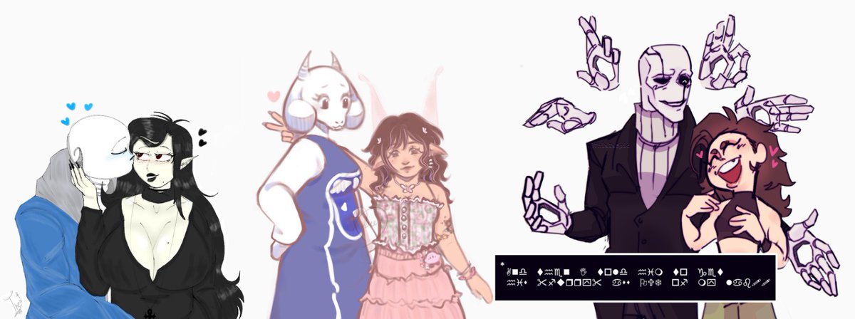 beeheeichi's tweet image. UNDERTALE COLLAB W FRIENDSS @This_Wasnt_Epic on the right and @nosferatu_theo on the left (on ig)
#undertale #sans #gaster #toriel