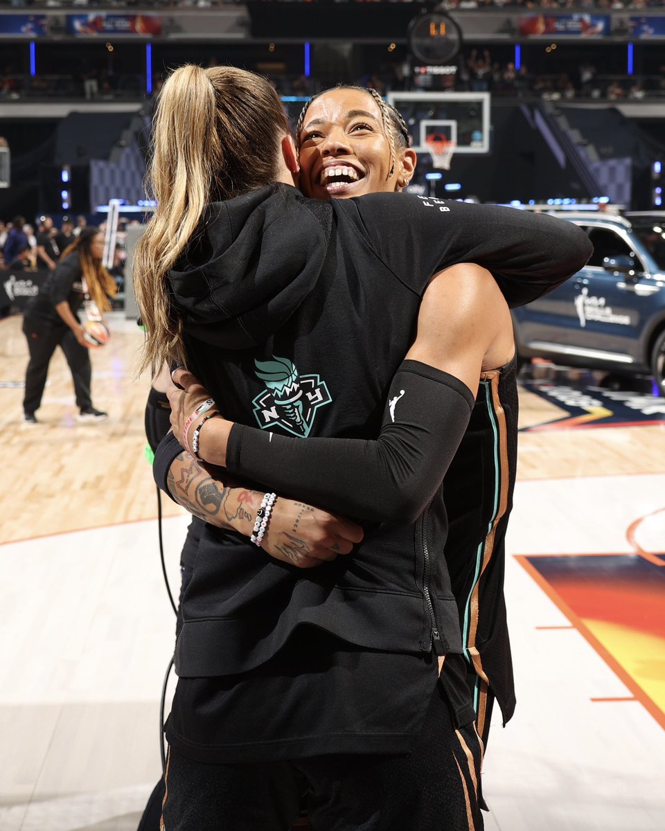 IT’S A LIBERTY SWEEP AT WNBA ALL-STAR FRIDAY NIGHT 🗽