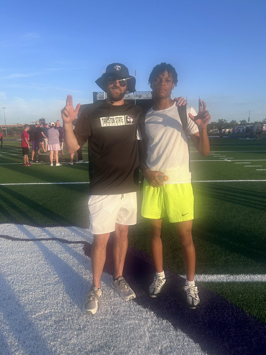 Airin Farmer (@airinfarmer) on Twitter photo Had a great day at <a href="/TarletonFB/">Tarleton State Football</a>, thanks to <a href="/CoachTateW/">Tate Whitten</a> <a href="/tjmac_6/">Coach TJ McCollum</a> <a href="/Coach_Sims1/">Devante Sims</a> as well. <a href="/SWRaiders24/">Southwest Raiders Football</a> #ALLIN Had a great day at <a href="/TarletonFB/">Tarleton State Football</a>, thanks to <a href="/CoachTateW/">Tate Whitten</a> <a href="/tjmac_6/">Coach TJ McCollum</a> <a href="/Coach_Sims1/">Devante Sims</a> as well. <a href="/SWRaiders24/">Southwest Raiders Football</a> #ALLIN