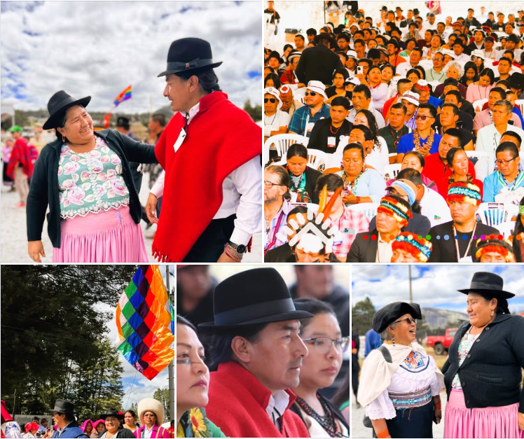 En el marco de la Diplomacia de los Pueblos, la Embajadora de Bolivia, acompaña el VIII Congreso de la CONAIE, uno de los principales escenarios de deliberación del Movimiento Indígena del Ecuador.

Jallalla los indígenas del Ecuador !!!

<a href="/LuchoXBolivia/">Luis Alberto Arce Catacora (Lucho Arce)</a>