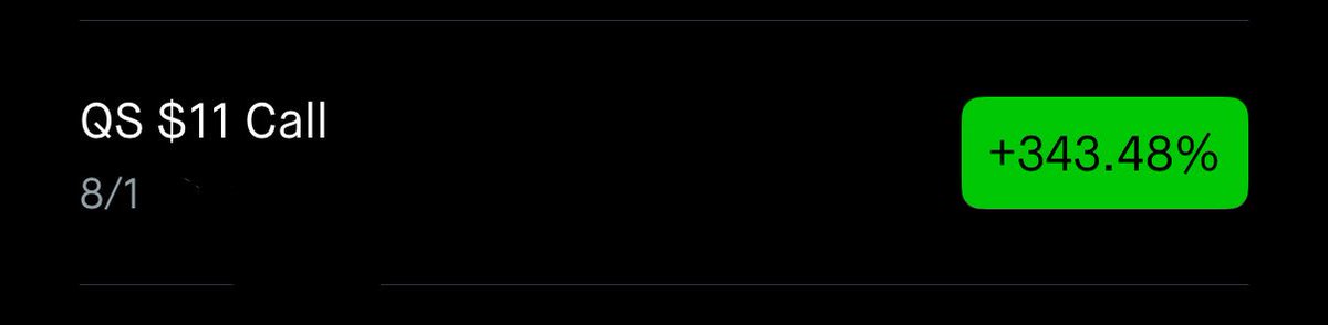 JurassicZ0mbie's tweet image. $QS absolute giga chase
Caught you on tape chasing Sir. (Joker filter 🤡)
Thank you to @unusual_whales for providing me with the tools for this!!
340% on cons
🚀🤤