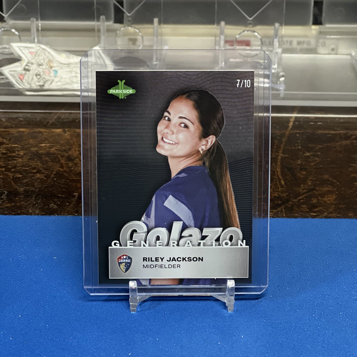 WoSoHQ's tweet image. Did you just miss the live 3 box PYT 2025 Parkside NWSL Vol 1 break?!? Some awesome cards came out including a case hit Generation Golazo /10 👀