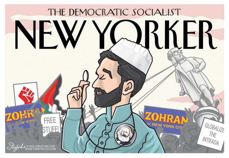 The Democrat Socialist New Yorker

He is actually communist. 

Communists who endorse  him:

Alexandria Ocasio-Cortez 
Bernie Sanders
NY Attorney General Letitia James
Elizabeth Warren
Jerry Nadler
and many more Democrat COMMUNISTS listed on his website