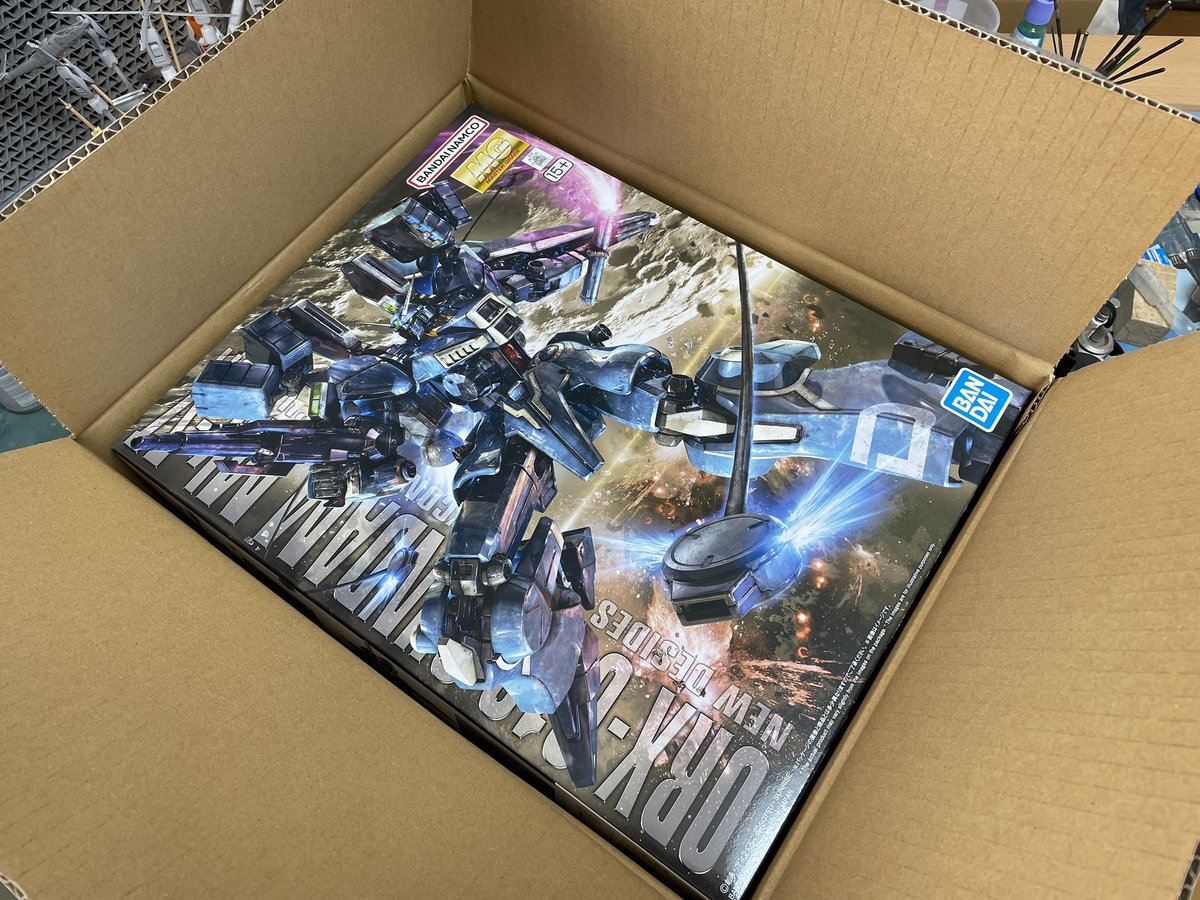 wizard03_765's tweet image. 初プレバン到着！
前から欲しかったんですよね。
カッコイイ(^^)