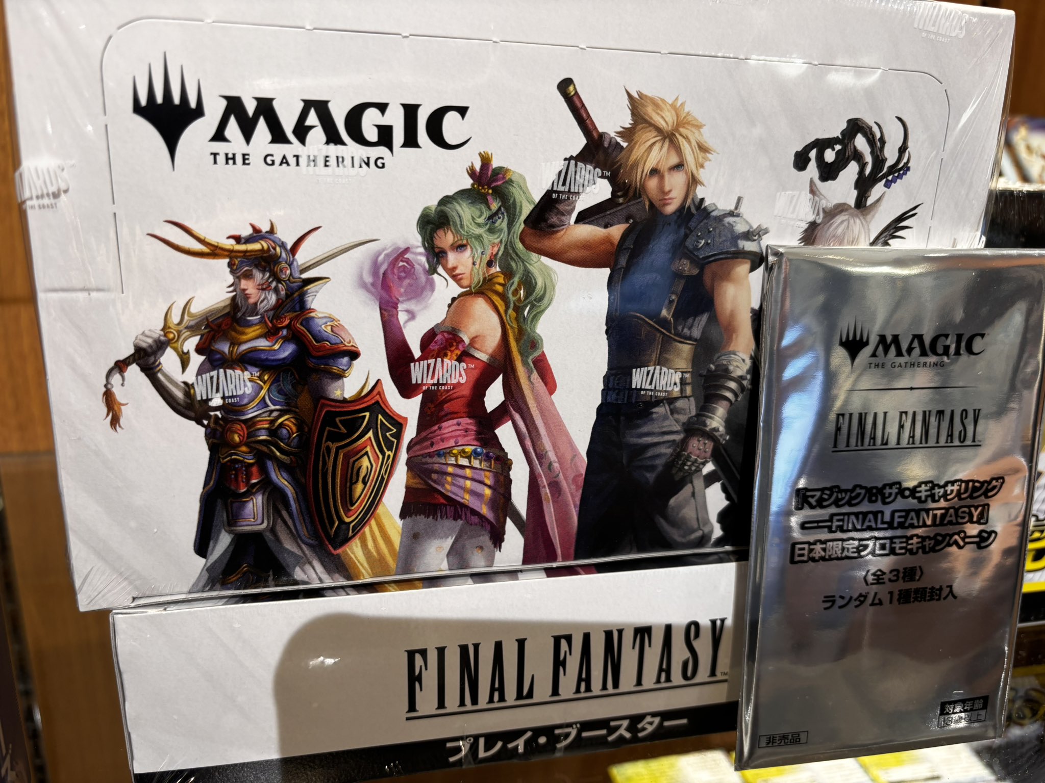 MTG FFコラボ ポスター6枚セット Magic: the Gathering: Final Fantasy Play Booster Japanese