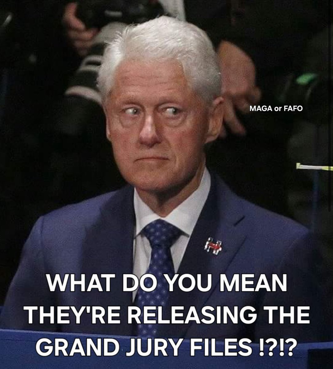 The Clintons have been awfully quiet lately. 🤣