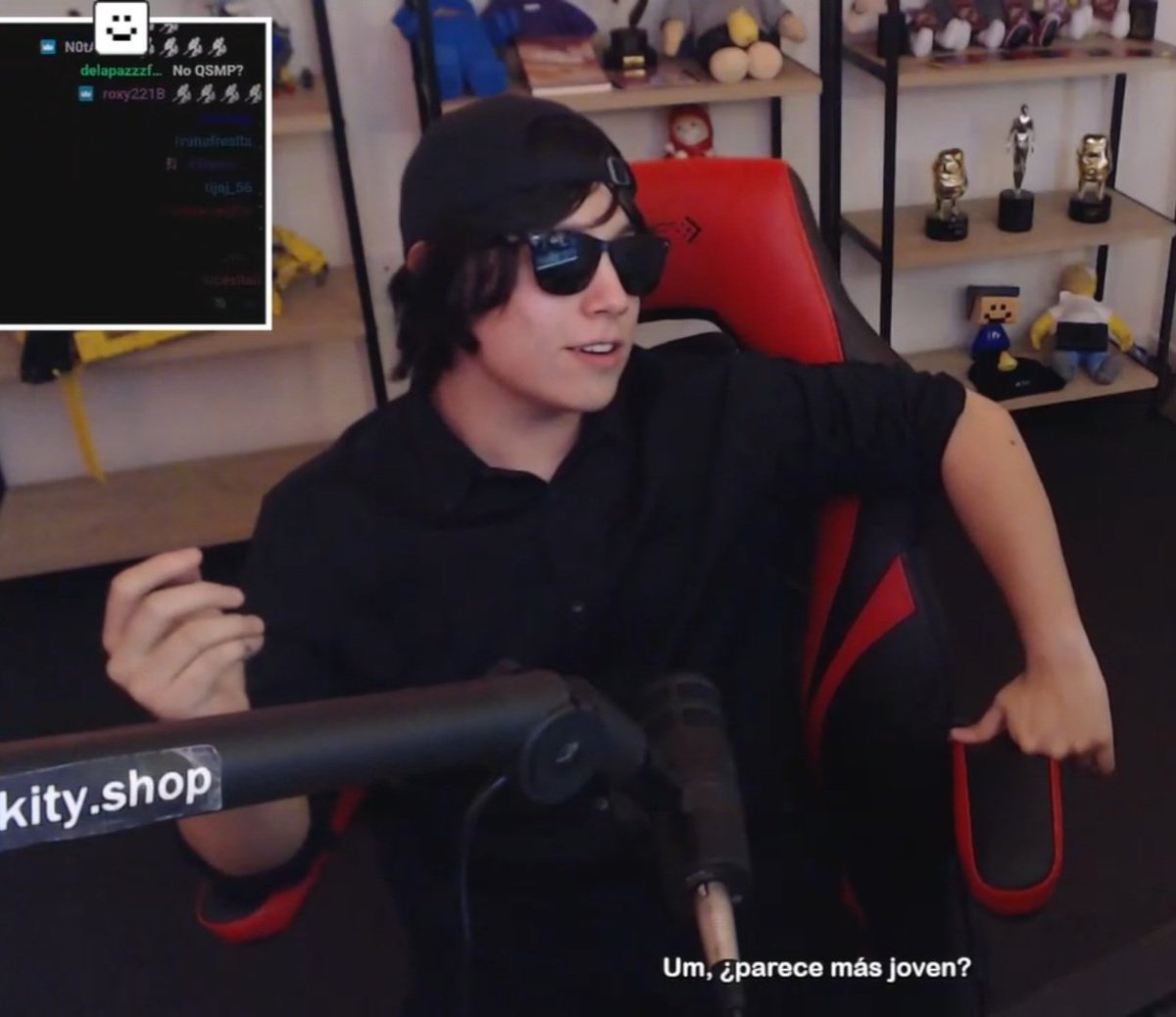 shaylo28's tweet image. Oigan pero como se veía Quackity aquí AAAAH