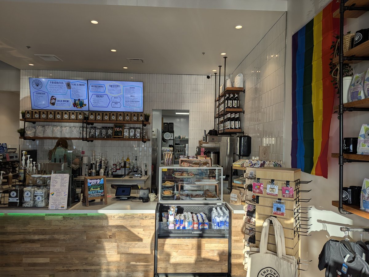 Empower Coffee Roasters, a LGBTQ-owned business, just had their grand opening today! Empower is brought to Gilbert by the same team as Brick Road Coffee and roasts their coffee beans in-house.