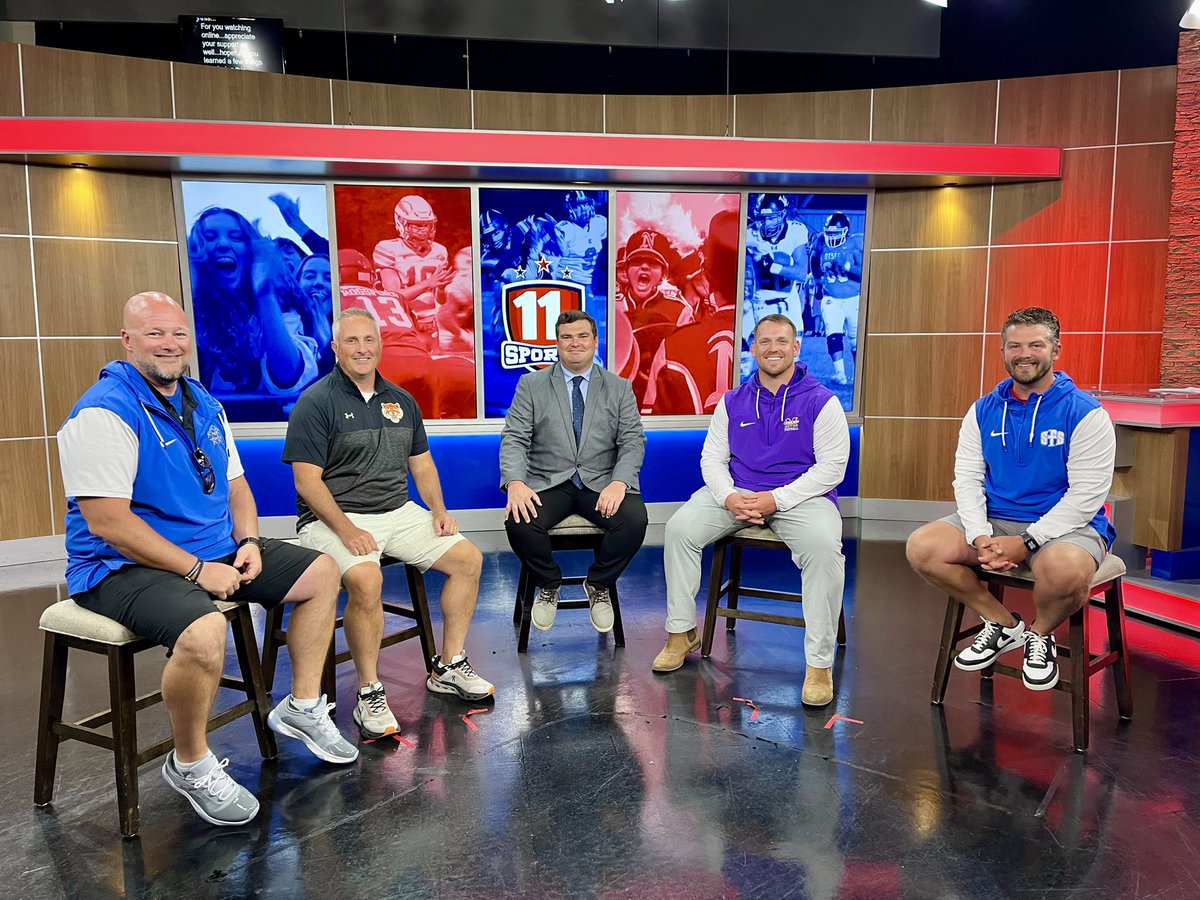 Great minds. Great Perspective.

Appreciate this star-studded lineup for joining me tonight &amp; making this segment a ton of fun! Our near hour-long conversation will be available on <a href="/WTOL11Toledo/">WTOL 11</a>+ and YouTube later tonight

Football is just around the corner #CoachesRoundtable