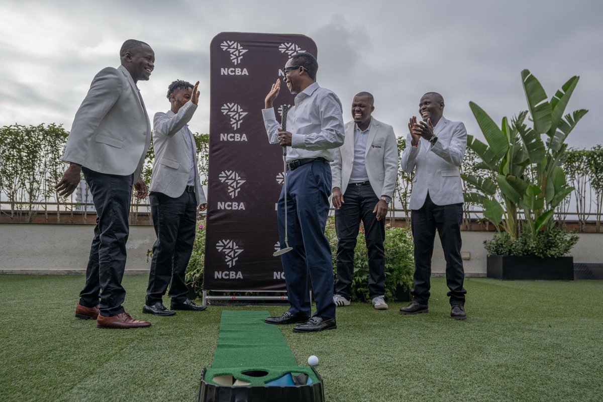 The journey of a thousand miles starts with a single step. Thrilled to have hosted <a href="/progolfkenya/">Pro Golf Kenya</a> Team NCBA -Abraham, Edwin, Erick and Ndungu. <a href="/NCBABankKenya/">NCBA Bank</a> have partnered with others to support professional golf development on the way to the Olympics! <a href="/KenyaGolfUnion/">Kenya Golf Union</a> <a href="/moyasa_ke/">Min. of Youth Affairs, Creative Economy & Sports</a>