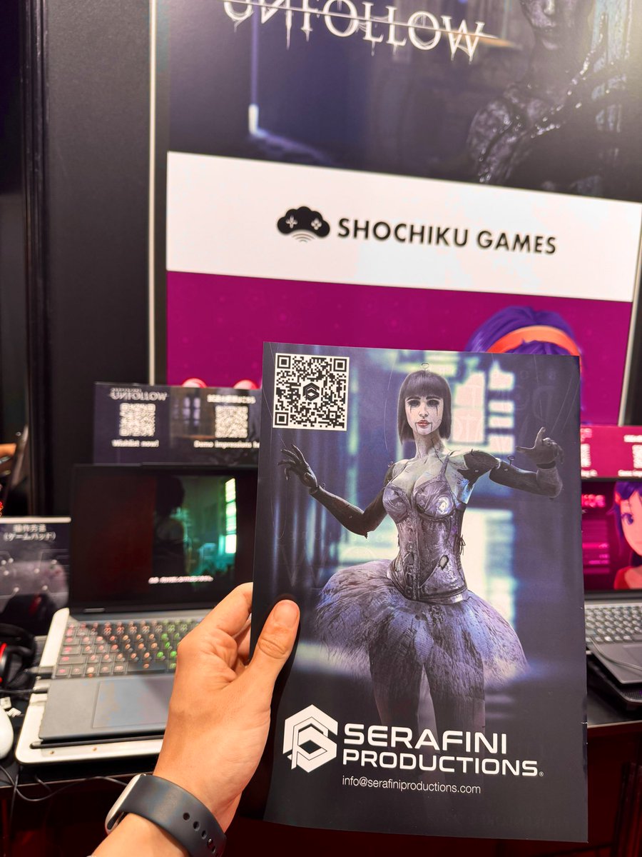 UNFOLLOW_GAME's tweet image. WE ARE TOKYO BIT SUMMIT @BitSummit
FIND US AT 2F + 3F FLOOR 🎊