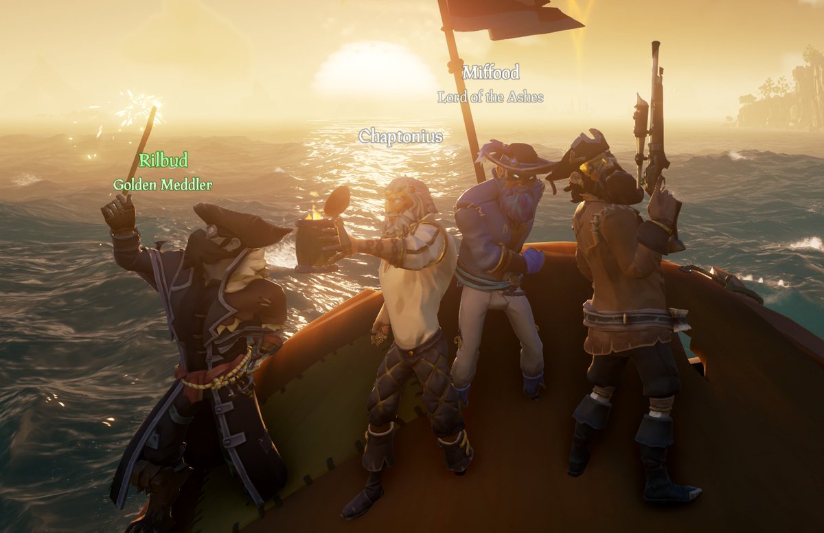 A pleasure running into <a href="/Miffoo_/">Miffoo</a> &amp; <a href="/TheWorldofChap/">Chap</a>!

#SeaOfThieves