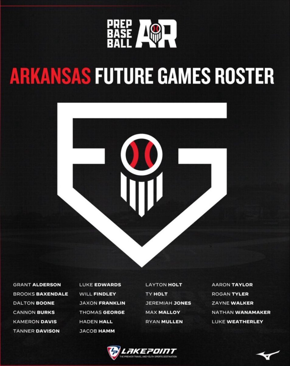 Luke Edwards (@luke_edwards19) on Twitter photo Looking Forward to the <a href="/prepbaseball/">Prep Baseball</a> Junior Future Games in
<a href="/LakePointSports/">LakePoint Sports</a>
Super Excited to represent <a href="/PrepBaseballAR/">Prep Baseball Arkansas</a> <a href="/ARPROSPECTS/">Arkansas Prospects</a> and <a href="/PA_Bruins/">Athletics | Pulaski Academy</a>
<a href="/Coach_DTipton/">James Tipton</a> <a href="/CoachMacAR/">Hunter McDaniel</a> <a href="/CoachPerrin7/">Coach Perrin</a> <a href="/hunt_river/">Coach Hunt</a>
@kbobaseballguru <a href="/arprospectcoach/">Andy Menard</a> <a href="/Trey_3_Harris/">Trey Harris</a>
<a href="/SpectsBaseball/">Soldier Spects National</a> Looking Forward to the <a href="/prepbaseball/">Prep Baseball</a> Junior Future Games in
<a href="/LakePointSports/">LakePoint Sports</a>
Super Excited to represent <a href="/PrepBaseballAR/">Prep Baseball Arkansas</a> <a href="/ARPROSPECTS/">Arkansas Prospects</a> and <a href="/PA_Bruins/">Athletics | Pulaski Academy</a>
<a href="/Coach_DTipton/">James Tipton</a> <a href="/CoachMacAR/">Hunter McDaniel</a> <a href="/CoachPerrin7/">Coach Perrin</a> <a href="/hunt_river/">Coach Hunt</a>
@kbobaseballguru <a href="/arprospectcoach/">Andy Menard</a> <a href="/Trey_3_Harris/">Trey Harris</a>
<a href="/SpectsBaseball/">Soldier Spects National</a>