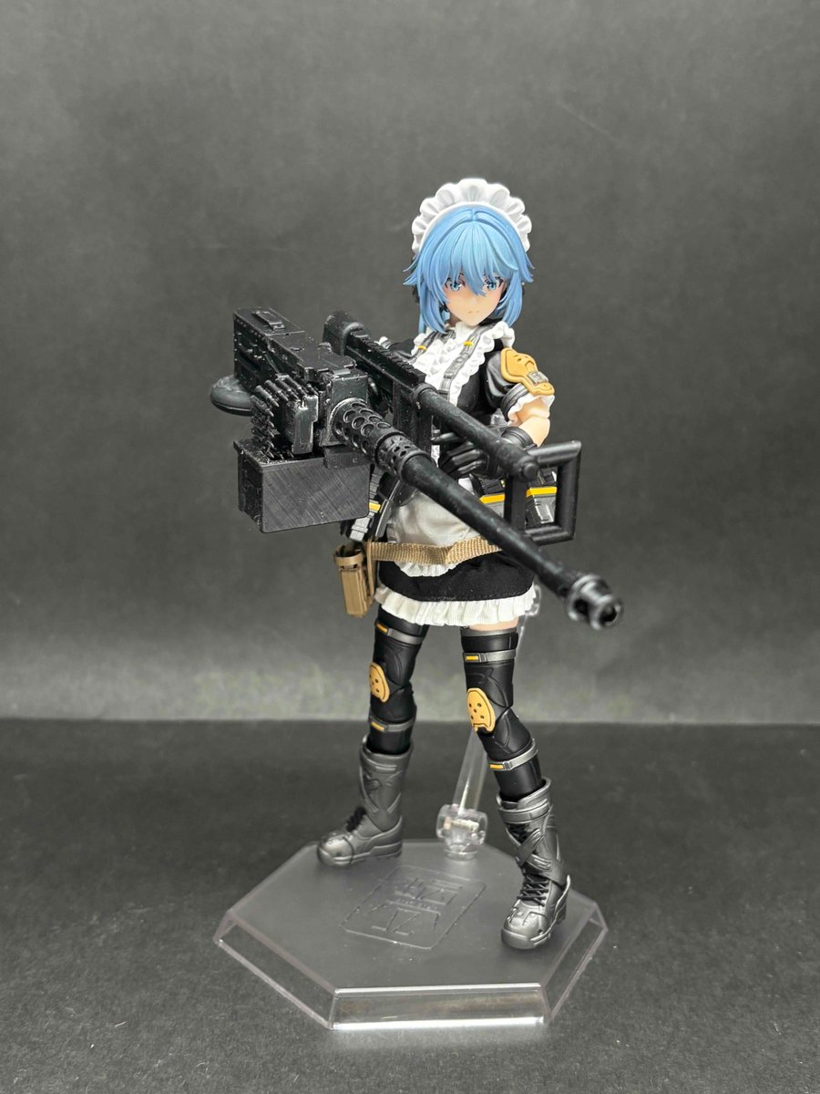 N4BVEyfgTOWHNYj's tweet image. 次の物のコンセプトが大体形になりました
お屋敷と敷地の内を重機関銃がカート状態で移動する
これでメイドさんでも素早く展開出来るよ