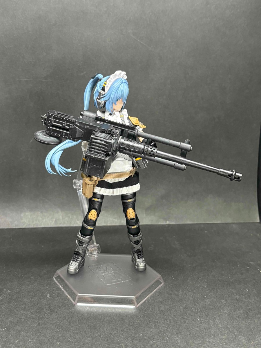 N4BVEyfgTOWHNYj's tweet image. 次の物のコンセプトが大体形になりました
お屋敷と敷地の内を重機関銃がカート状態で移動する
これでメイドさんでも素早く展開出来るよ